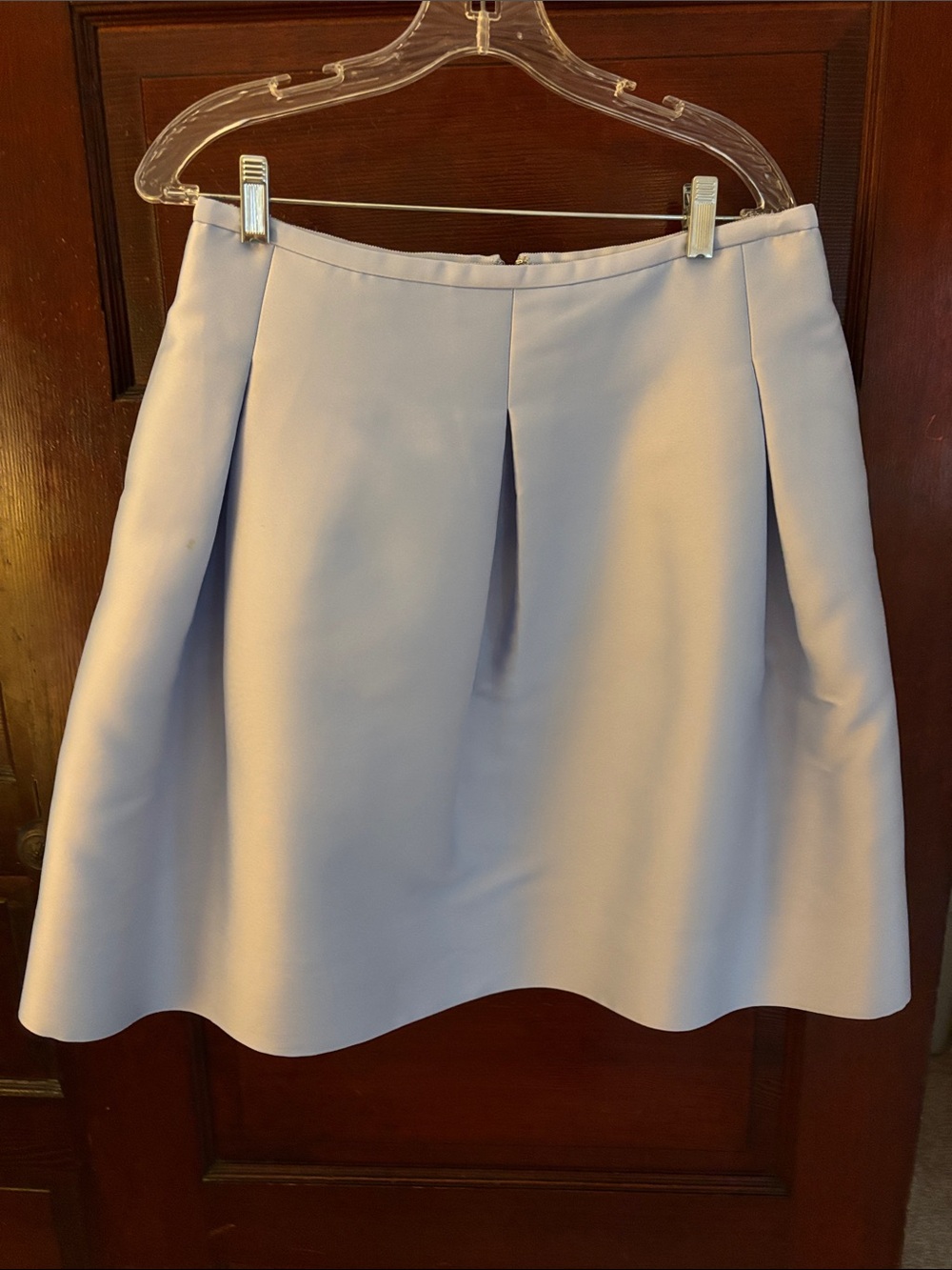 Lord & Taylor Powder Blue A-Line Skirt